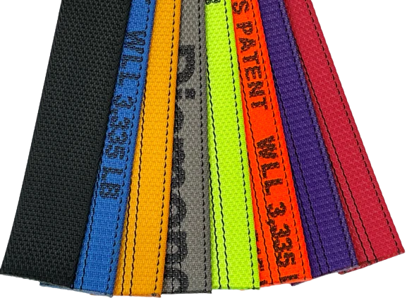 2" x 14 Ft DiamondWeave™ Strap w/ Wire Hooks & Rubber Cleats | 4 PACK
