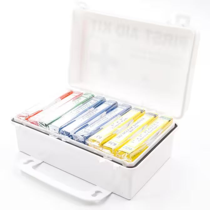 SafeTruck First Aid Kit w/ Nitrile Gloves
