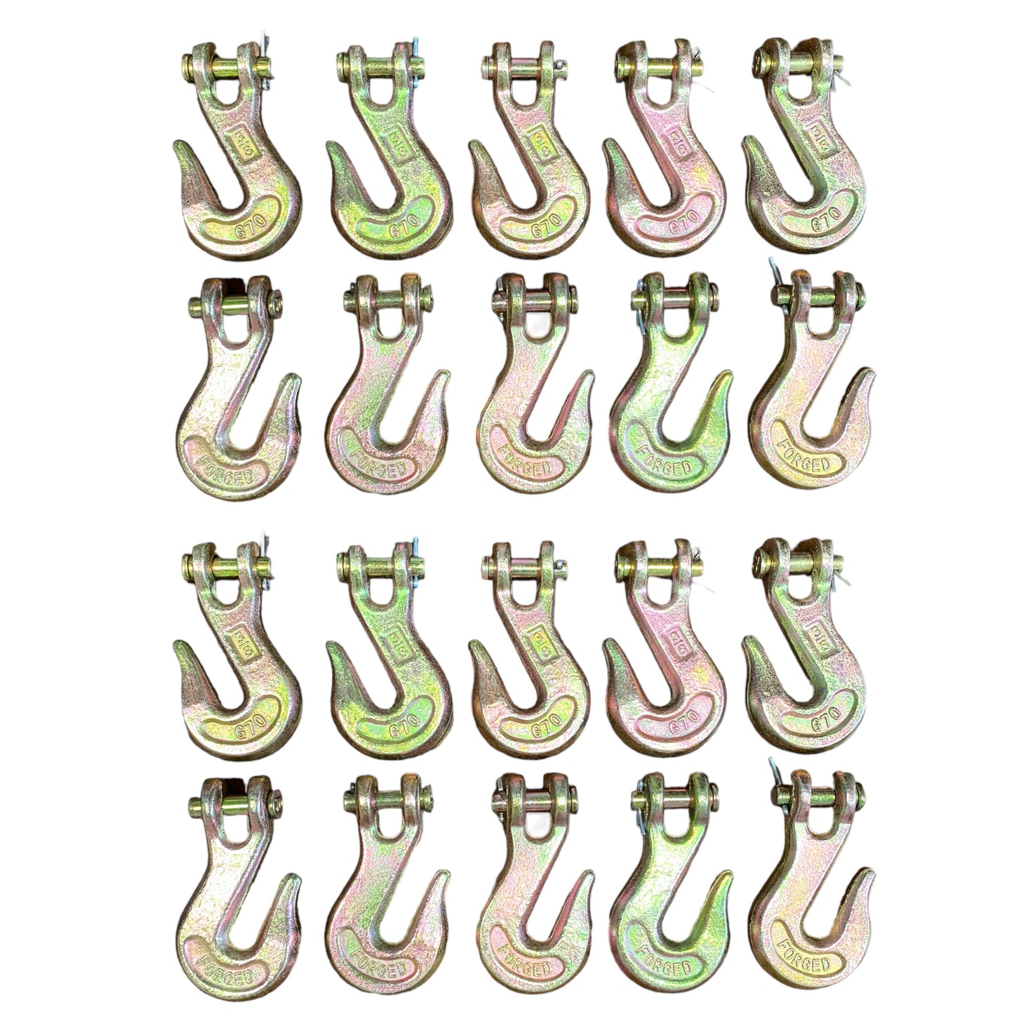 3/8" Clevis Grab Hook - Grade 70 | 20 PACK | go-tow.com