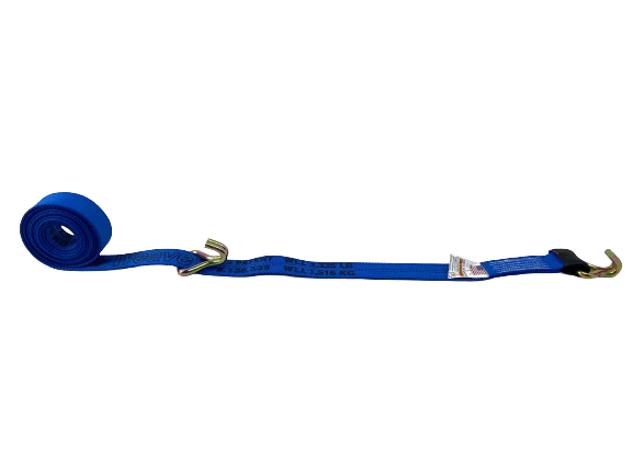 2" x 14 Ft DiamondWeave™ Strap w/ Wire Hooks | 4 PACK