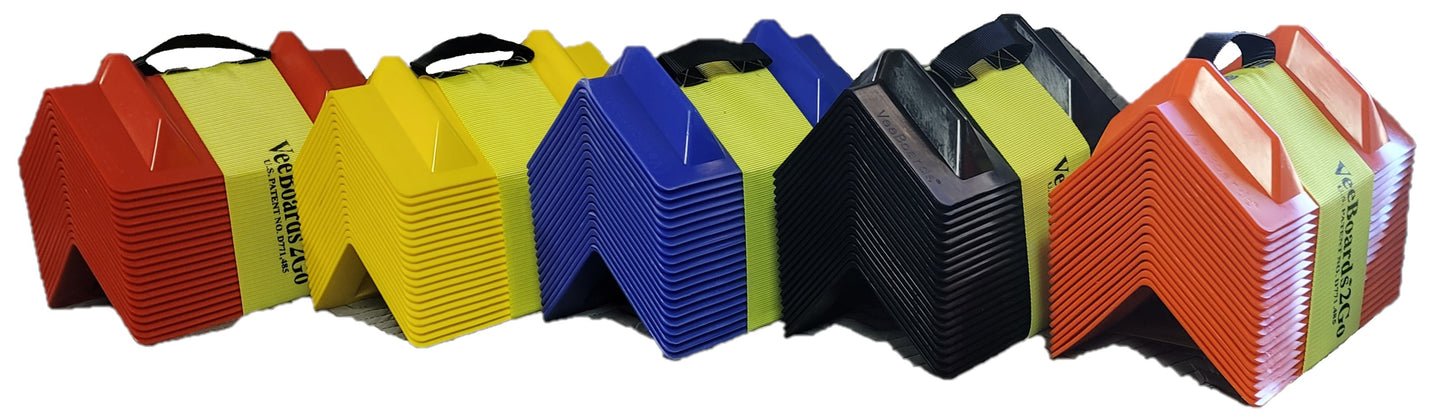 20 stacking veeboards | corner protectors