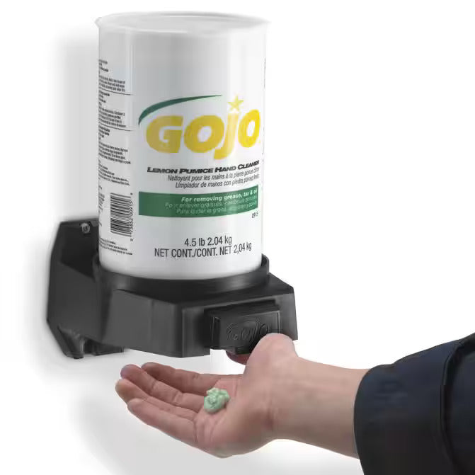 lemon scented hand cleaner | cleans grease oil and tar | Gojo
