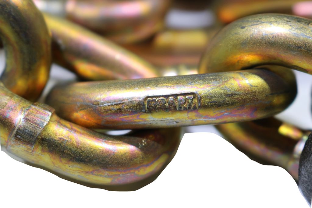 5/16" x 20 ft. Grade 70 Transport Chain w/ Clevis Grab Hooks - ratchetstrap-com.myshopify.com