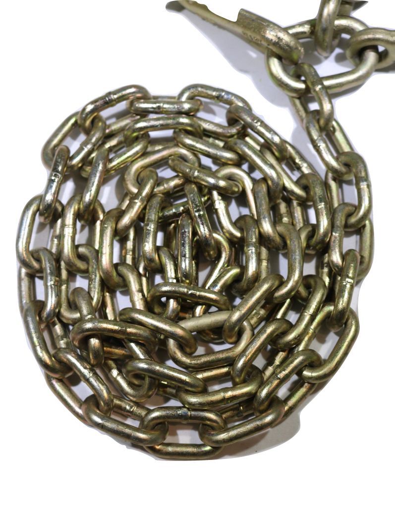 5/16" x 6 ft. G70 Chain w/RTJG & Grab Hook on other end - ratchetstrap-com.myshopify.com