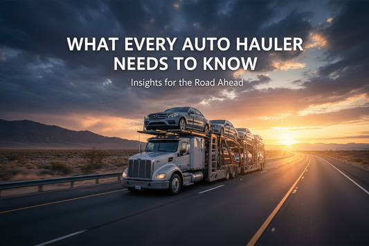 DOT Regulations for Auto Transport Straps: What Every Hauler Needs to Know