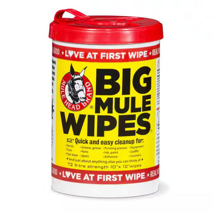 big mule multi purpose wipes | 72 count