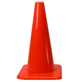 18 inch orange traffic cone without reflective band