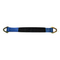 24" Axle Straps Auto Car Hauler Tie Downs Tow Wrecker 4 PACK | BLUE | Towing Strap