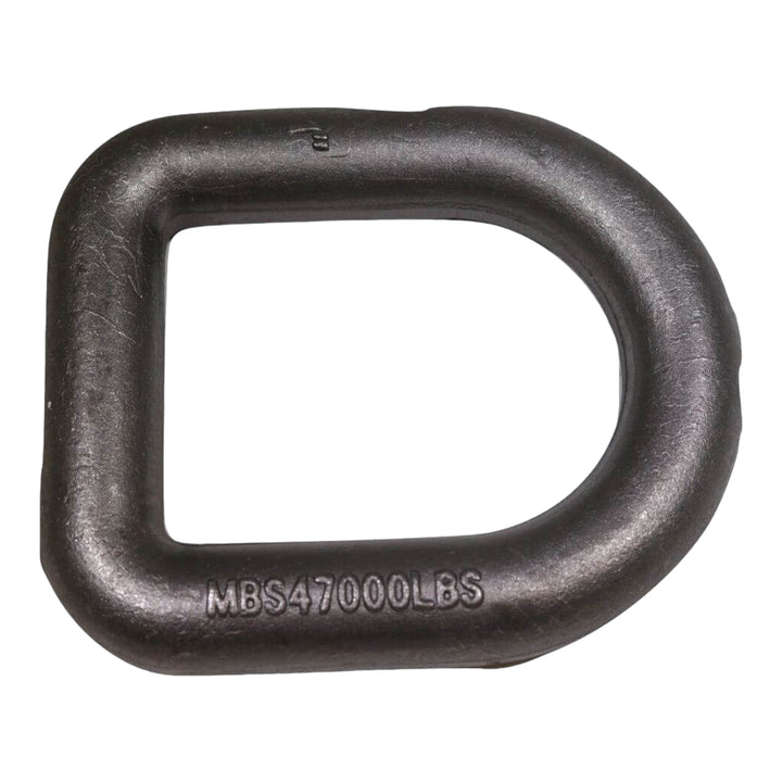 1" Forged Long D-Ring w/ Weld-On Clip - 15,000 lb. Working Load Limit | DR1L