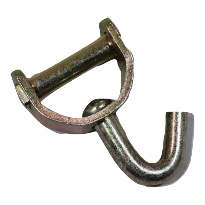 2 Inch Swivel J Hook for Auto Hauling Ratchet Strap Assemblies | 10 PACK