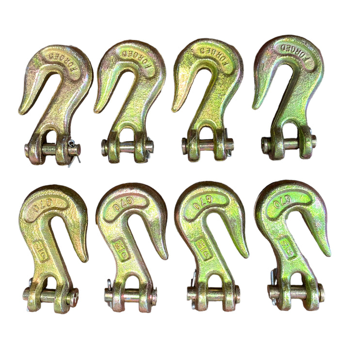 5/16" Clevis Grab Hook - Grade 70 | 8 PACK