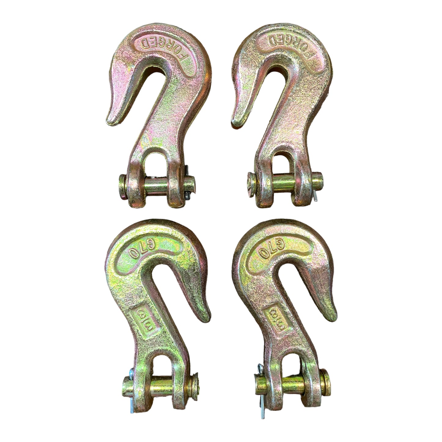 3/8" Clevis Grab Hook - Grade 70 | 4 PACK | Go-Tow.com