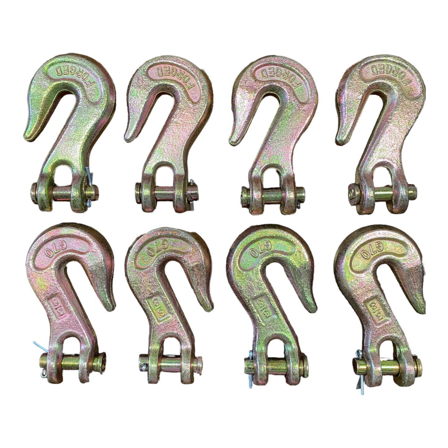 3/8" Clevis Grab Hook - Grade 70 | 8 PACK | Go-Tow.com