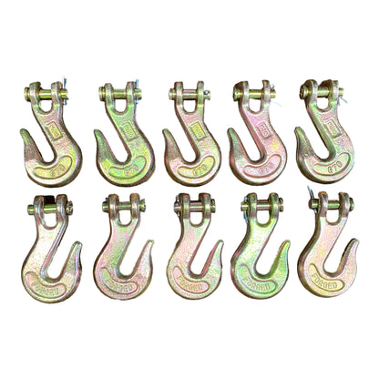 3/8" Clevis Grab Hook - Grade 70 | 40 PACK | towing supplies