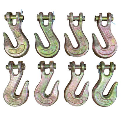 3/8" Clevis Grab Hook - Grade 70 | 8 PACK | Go-Tow.com