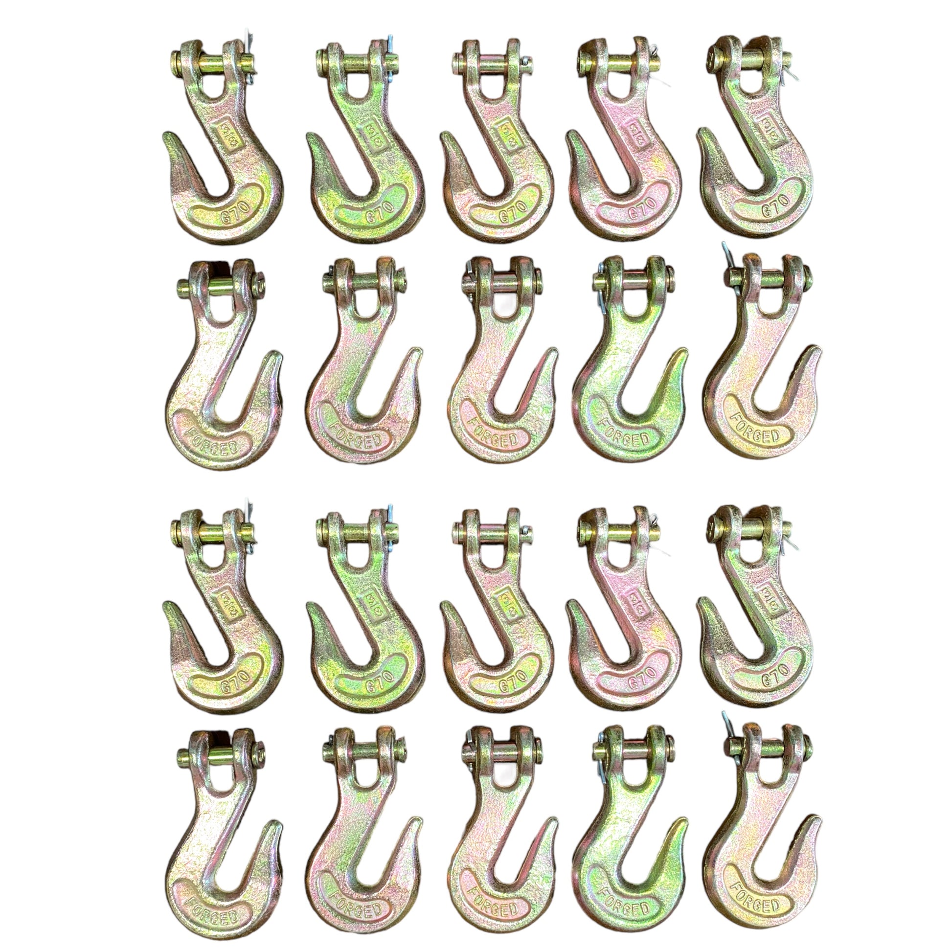 3/8" Clevis Grab Hook - Grade 70 | 20 PACK | go-tow.com