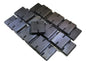 24 pack of black rubber tire tie down cleats for 2 inch straps