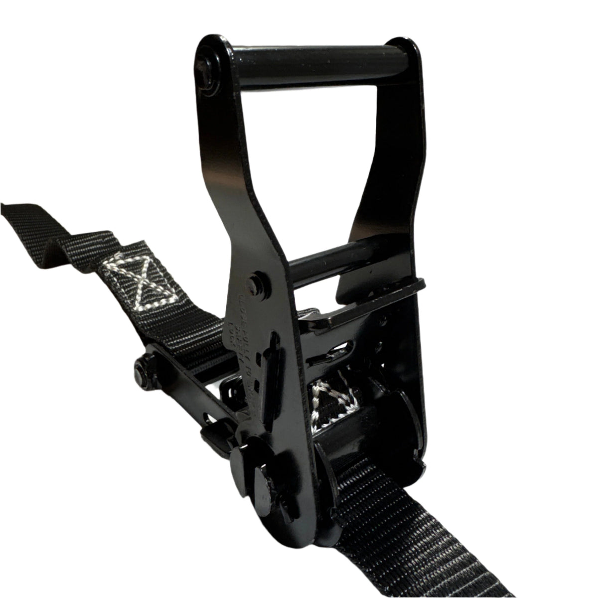 1 inch black ratchet strap webbing and ratchet