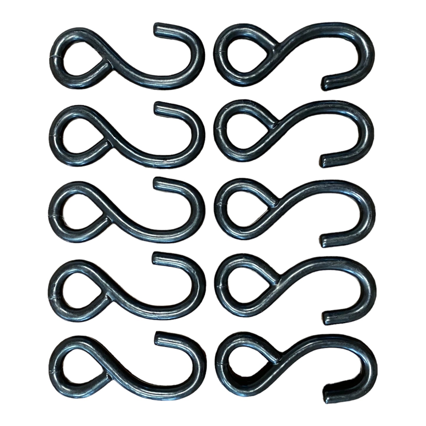 rubber s hook 10 pack