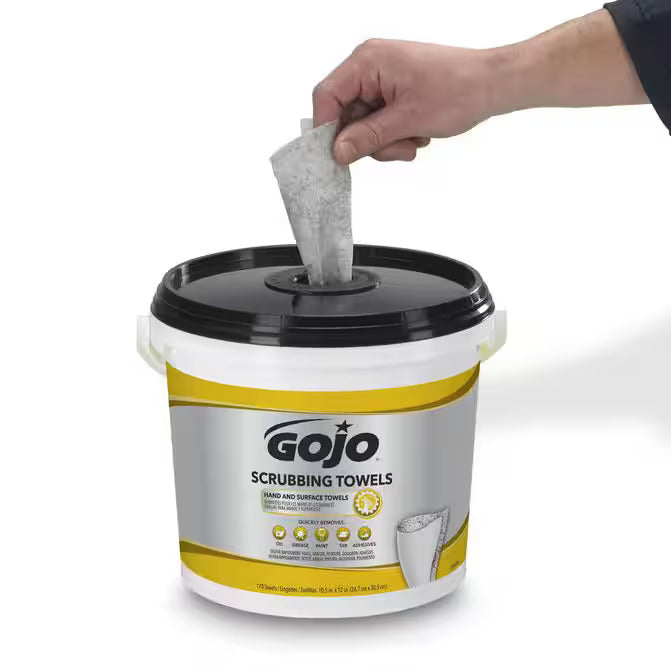 170 count gojo scrubbing towels | go-tow.com