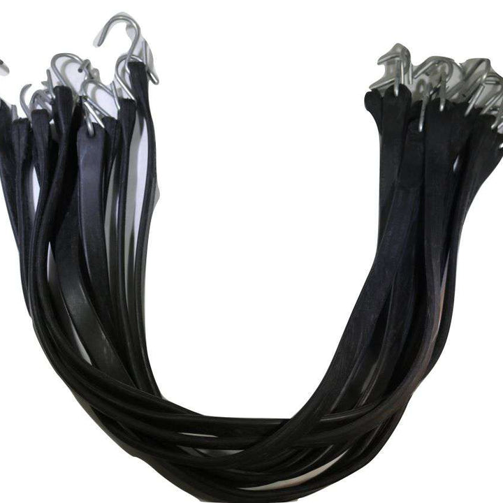 31” Rubber Tarp Straps w/ Crimped S Hooks - QTY 50 - ratchetstrap-com.myshopify.com