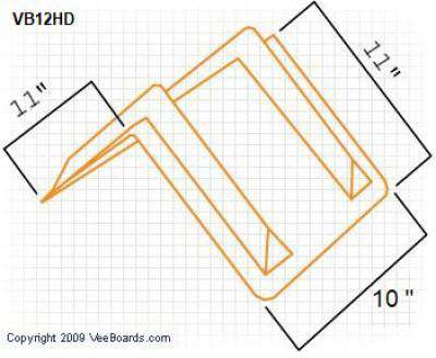 10 inch veeboard diagram