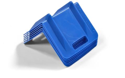 10" stackable blue corner protector | Go-Tow.com