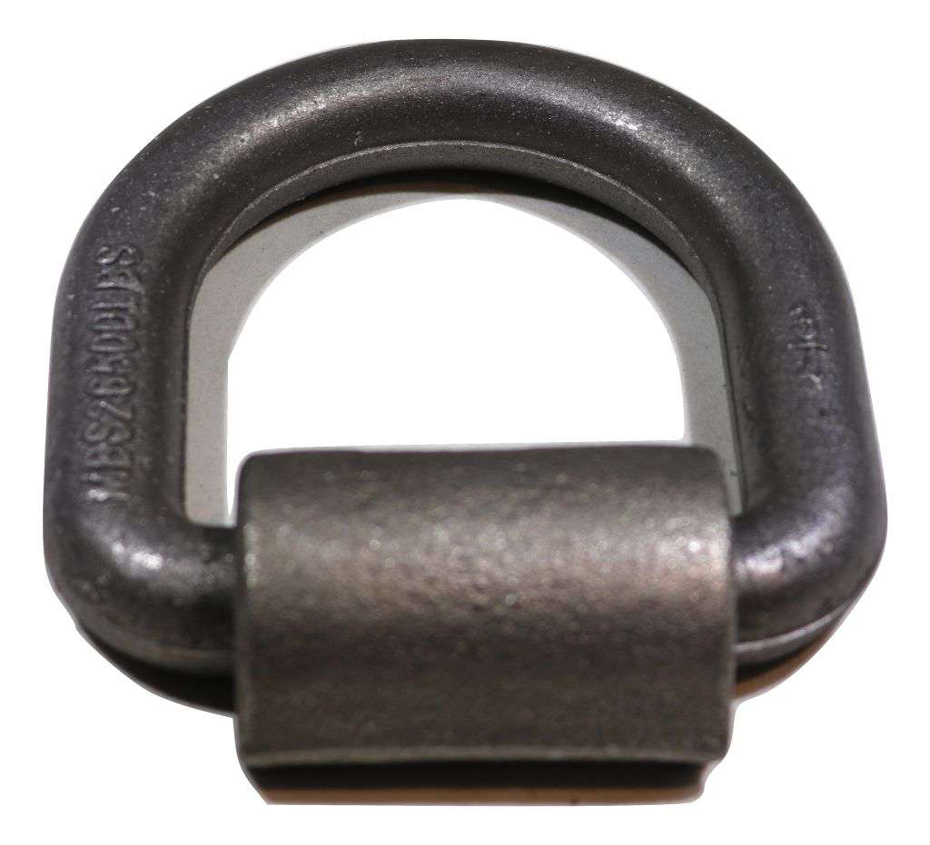 3/4" Forged D-Ring w/ Weld-On Clip - 9,000 lb. WLL