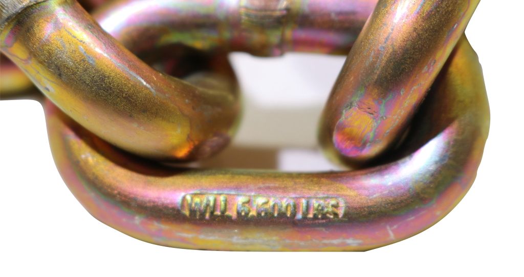 5/16" x 20 ft. Grade 70 Transport Chain w/ Clevis Grab Hooks - ratchetstrap-com.myshopify.com