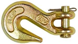 QTY 8 - 5/16" Clevis Grab Hook  - Grade 70 - 