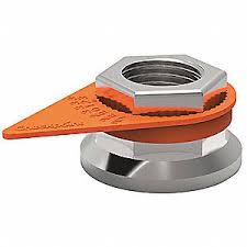 High Heat Loose Wheel Nut Indicator, 33mm, Orange - QTY 72 - ratchetstrap-com.myshopify.com