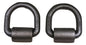 Qty (2) 3/4" Forged D-Ring w/Weld-On Clip - 9,000 lb. WLL - ratchetstrap-com.myshopify.com